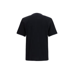 Brunello Cucinelli Black Cotton T-Shirt