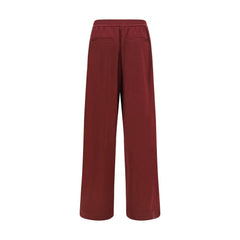 Brunello Cucinelli Bordeaux Cotton Athletic Pants