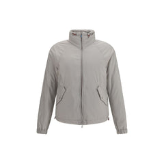 Brunello Cucinelli Gray Polyester Shell Jacket