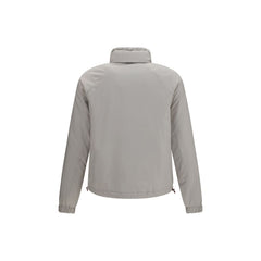 Brunello Cucinelli Gray Polyester Shell Jacket