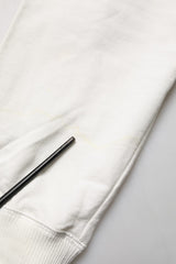 Dolce & Gabbana White Cotton Hooded Sweatshirt Sweater