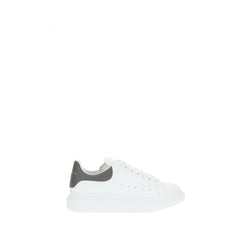 Alexander McQueen White Calf Leather Bos Taurus Platform Sneakers