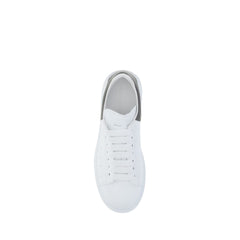 Alexander McQueen White Calf Leather Bos Taurus Platform Sneakers