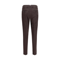 Brunello Cucinelli Brown Cotton Casual Pants