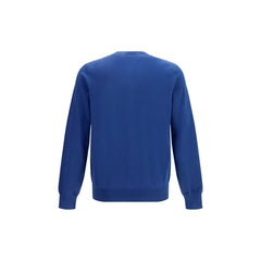 Brunello Cucinelli Blue Cotton Sweatshirt