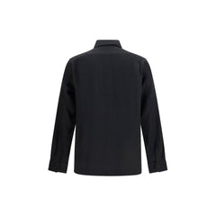 Brunello Cucinelli Black Linen Denim Jacket