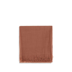 Brunello Cucinelli Orange Cashmere Foulard