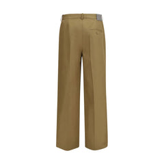 Balenciaga Beige Cotton Chino Pants