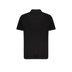 Versace Black Cotton Polo Shirt