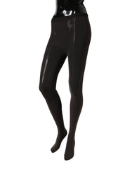 Dolce & Gabbana Black Nylon Tights Stocking Pantyhose Women Socks