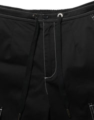 Dolce & Gabbana Black Vibe Cargo High Waist Straight Pants