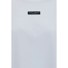Dolce & Gabbana White Cotton T-Shirt