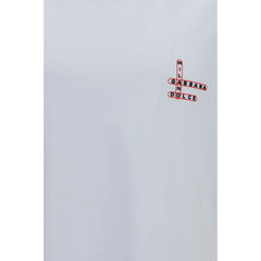 Dolce & Gabbana White Cotton T-Shirt