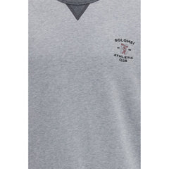 Brunello Cucinelli Gray Cotton Sweatshirt
