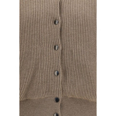 Brunello Cucinelli Beige Cashmere Bomber