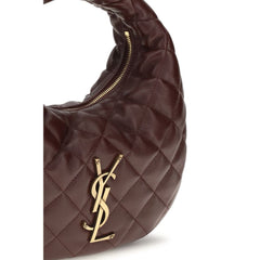 Saint Laurent Brown Lamb Ovis Aries Aries Shoulder Bag