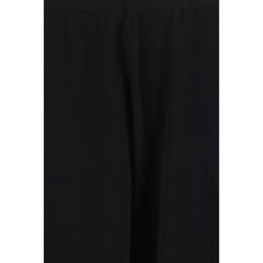 The Row Black Cotton Casual Pants