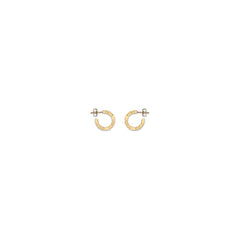 Versace Gold Brass Earrings