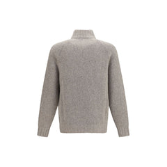 Brunello Cucinelli Gray Cashmere Cardigan