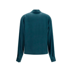 Tom Ford Blue Silk Shirt