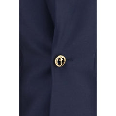 Balenciaga Blue Wool Oves Aries Casual Dress