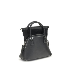 Maison Margiela Black Calf Leather Bos Taurus Handbag