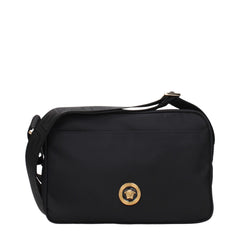 Versace Black Fabric Crossbody Bag