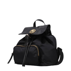 Versace Black Fabric Backpack