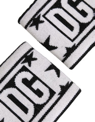 Dolce & Gabbana Men Set White Black Wool Logo #DGMILLENNIALS Wristband