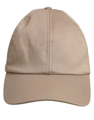 Dolce & Gabbana Men Beige Cotton Stretch Baseball Capello Hat
