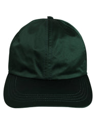 Dolce & Gabbana Men Deep Green Cotton Baseball Cap 6 Panels Hat