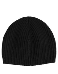 Dolce & Gabbana Men Black Wool Knitted Winter Beanie Capello One Size Hat