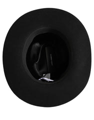 Dolce & Gabbana Men Black Classic Wide Brim Fedora Capello Hat