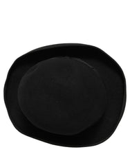 Dolce & Gabbana Men Black Rabbit Fur Felt Bowler Capello Hat