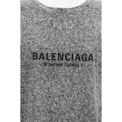 Balenciaga Gray Cotton T-Shirt
