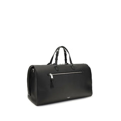 Dolce & Gabbana Black Calf Leather Bos Taurus Briefcase