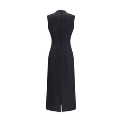 Maison Margiela Black Wool Oves Aries Casual Dress