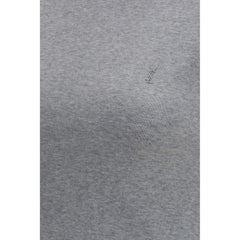 Saint Laurent Gray Cotton T-Shirt