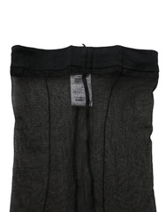 Dolce & Gabbana Black Nylon Tights Stocking Pantyhose Socks