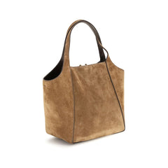 Brunello Cucinelli Beige Calf Leather Bos Taurus Shoulder Bag
