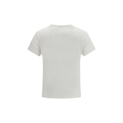 Fendi White Cotton T-Shirt