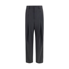 Dolce & Gabbana Black Wool Oves Aries Dress Pants