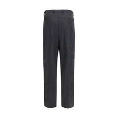 Dolce & Gabbana Black Wool Oves Aries Dress Pants