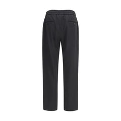 Dolce & Gabbana Black Wool Oves Aries Joggers (Workout Pants)