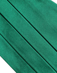 Dolce & Gabbana Green Men 100% Silk Belt Waist Cummerbund