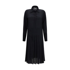Fendi Black Silk Casual Dress