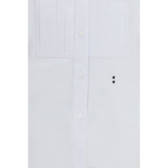 Fendi White Cotton Dress Shirt