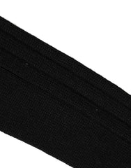 Dolce & Gabbana Black DG Logo Print Over The Calf Accessory Socks