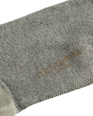 Dolce & Gabbana Charcoal Grey Logo Mid Calf Women Accessory Socks