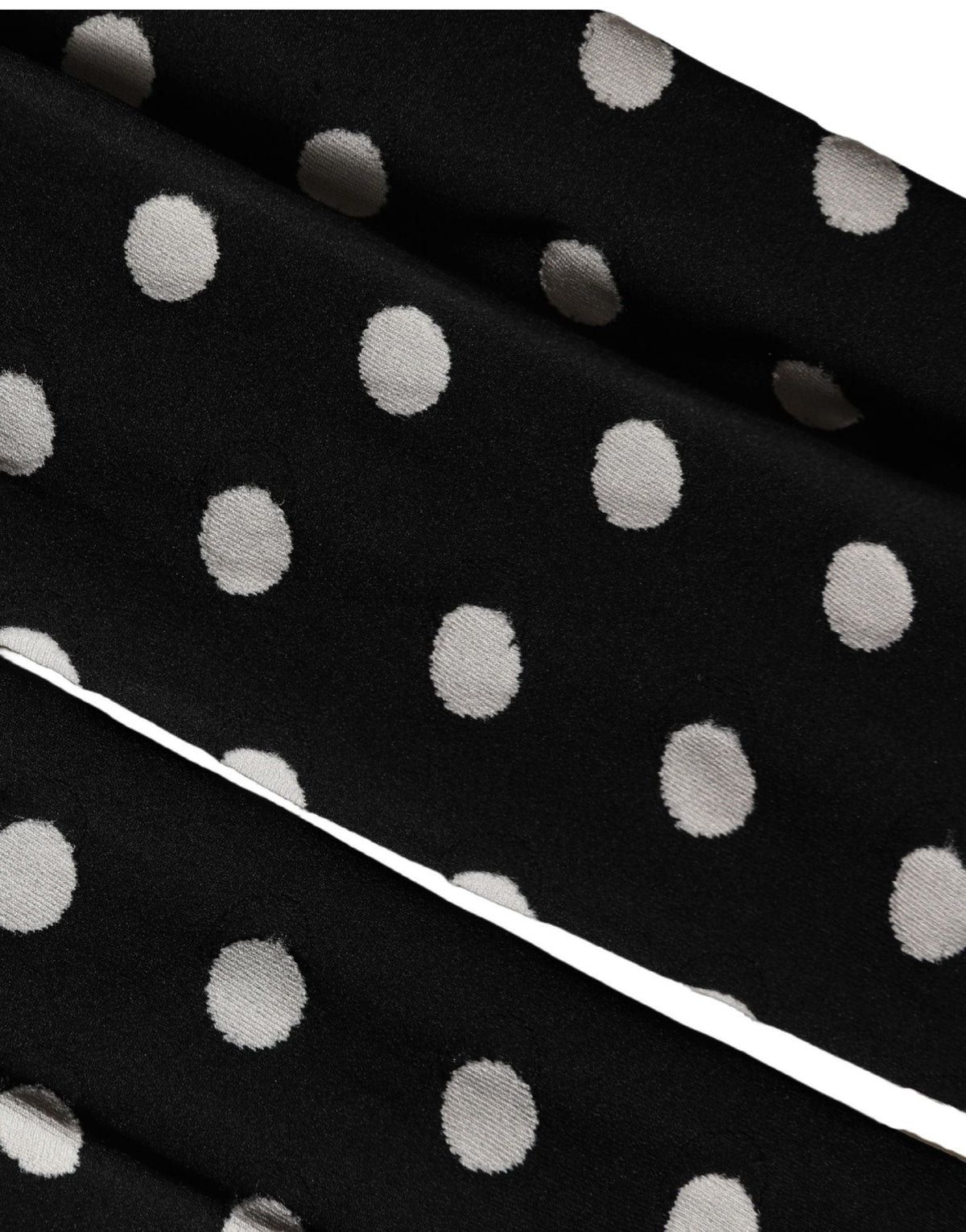 Dolce & Gabbana Black Polka Dot Fishnet Pantyhose Stockings Socks